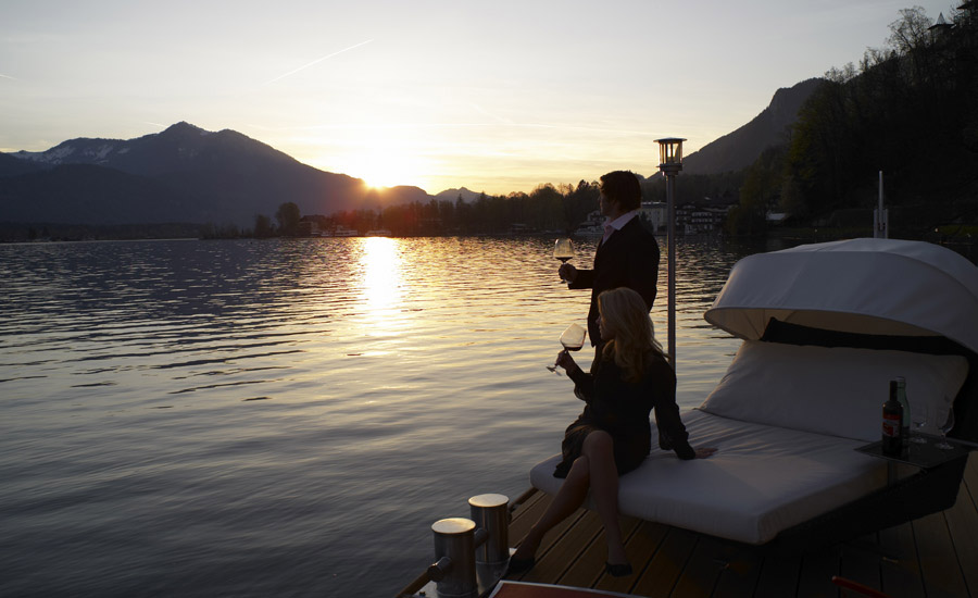 Romantikurlaub im Hotel am See