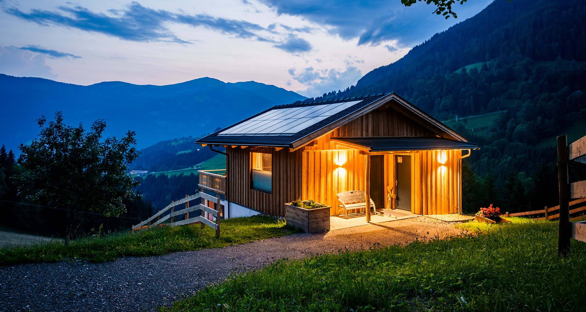 Romantik im Chalet Unterkircher