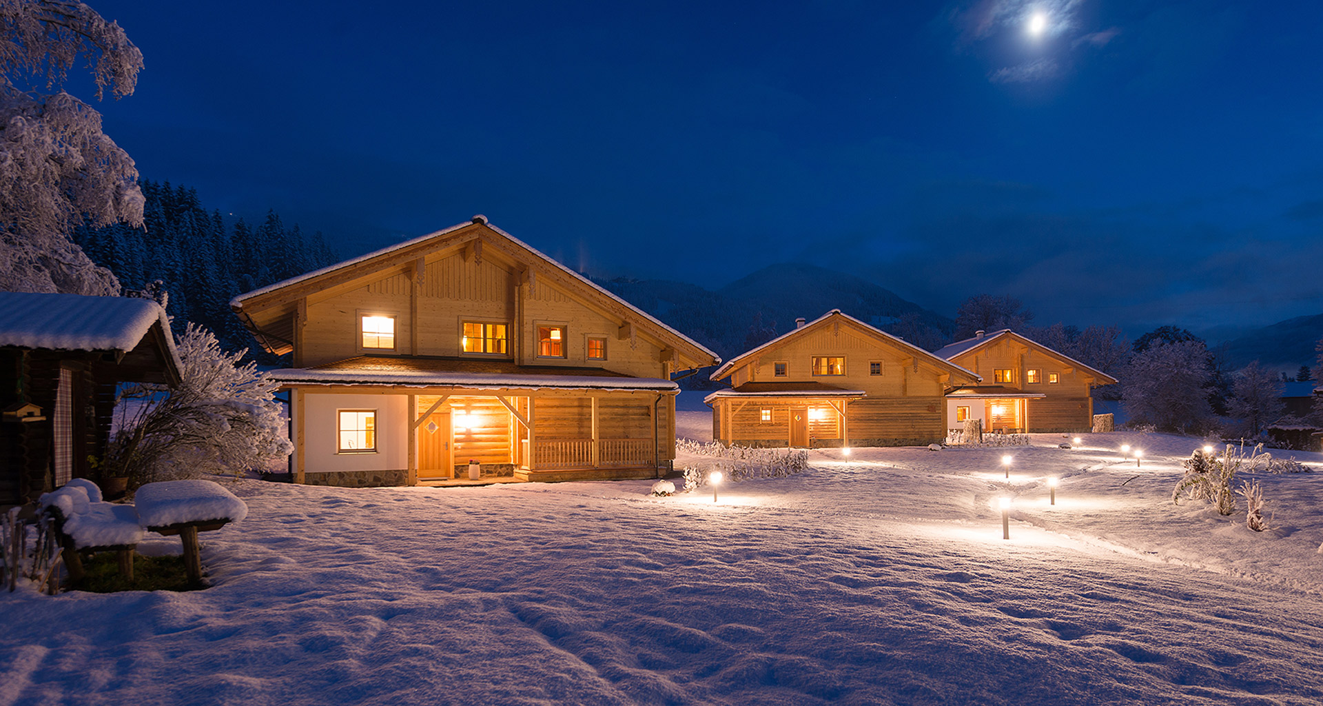 Romantik und Kuschelurlaub im Chalet in Wagrain