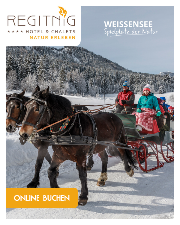 Regitnig Hotel & Chalets - Romantischer Winterurlaub am Weissensee in Kärnten