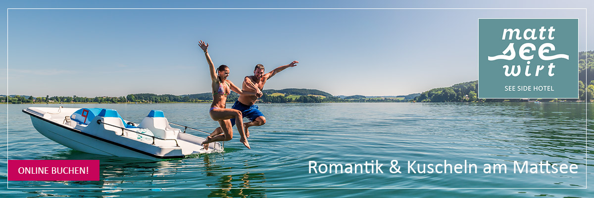 Seesidehotel Mattsee - Romantikurlaub Kuschelhotel Salzburger Seenland